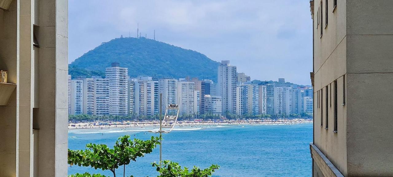 Apto Com Garagem E Lavanderia Em Frente A Praia Guaruja Exterior photo