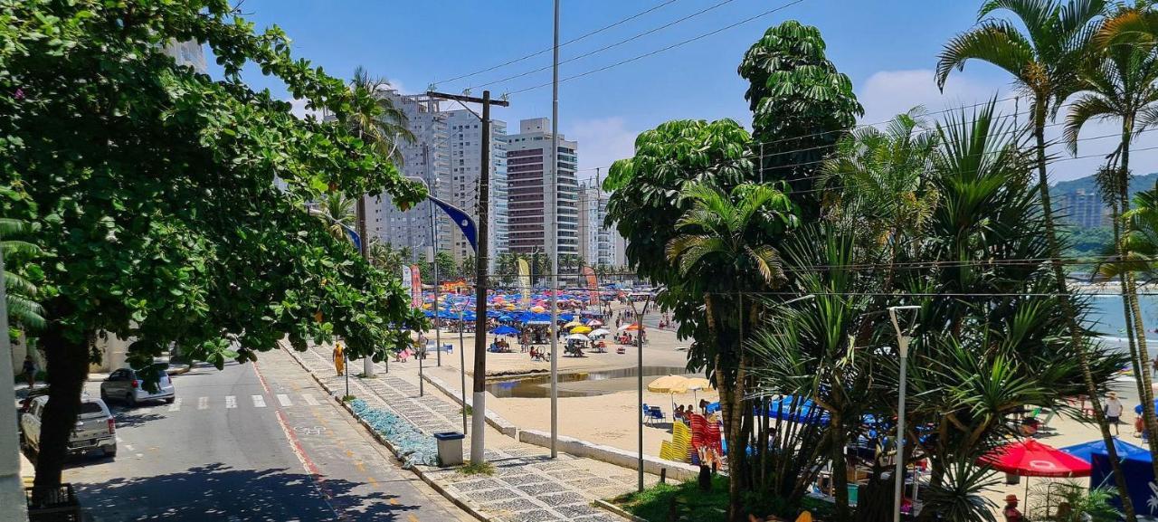 Apto Com Garagem E Lavanderia Em Frente A Praia Guaruja Exterior photo